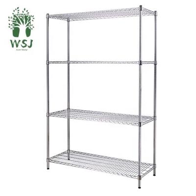 China Sustainable Chrome Metal Storage Wire Shelf for sale