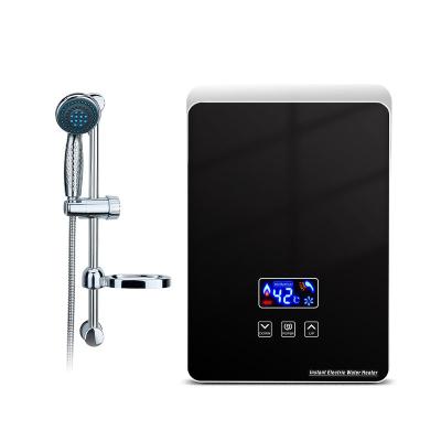 China Hotel shower and kitchen water heater instant electric tankless water heater for sale