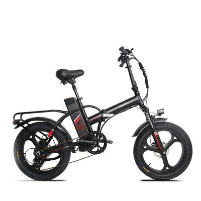 China 20 inch fat bike electric 350W 500W folding electric bike fat tire electric bicycle fat tire à venda