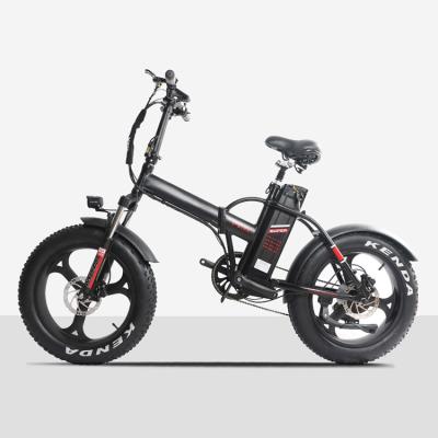 China Good quality 36v48v 250w 350w 500w folding e bike fat tire 20 inch e bike à venda