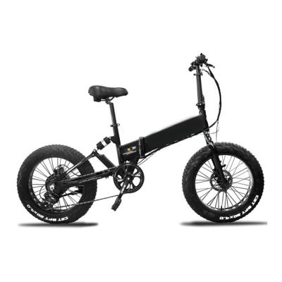 China Lithium battery 36v 250w 350w 20 inch electric folding bike 4x20 fat tire electric bike à venda