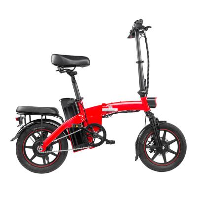 Κίνα China factory supply new elektrik bike 14 inch hub motor bike electric folding bike προς πώληση