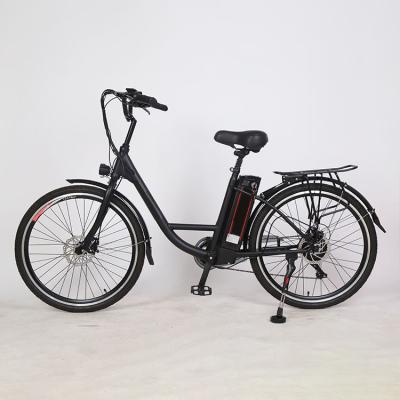 China Wholesale price 26 inch adult electric bicycle 36v350w electric city bike for sale à venda