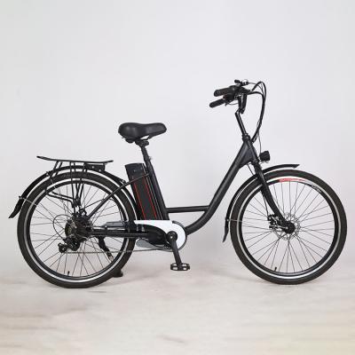 China New model 26 inch aluminum alloy 350w two wheel super city bike electric bike for sale