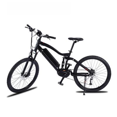 China New model 48v350w aluminum alloy bike 27.5 mountainbike mid drive motor electric bike Te koop