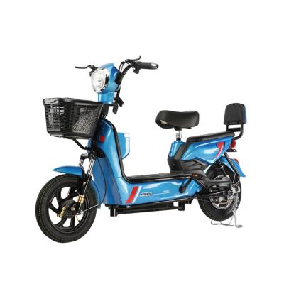 China 48V12AH battery electric bicycle 2 seat electric passenger bicycle for sale