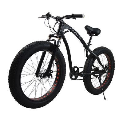 China High quality fat tyre snow bike 26 inch 7 speed cycle snow bike for sale