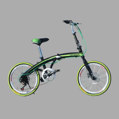 China Factory supply 7 speed light foldable bicycle kids foldable bicycles cheap price à venda