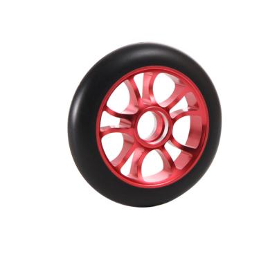 China High Rebound PU Wheels High Rebound Tire Mini Scooter Electric Adult Accessories 120mm Tire High Rebound PU Wheels Wheels for sale