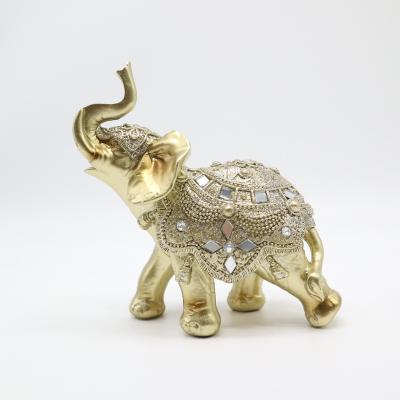 China Europe Custom Resin Crafts Elephant Sculpture Ornaments Animal Elephant Statue For Home Decor Sculpture Statue for sale