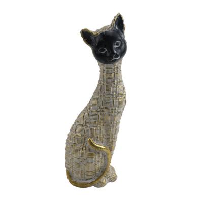 China Cute Sculpture Cat Statue Resin Animal Craft Wholesale From Europe for sale