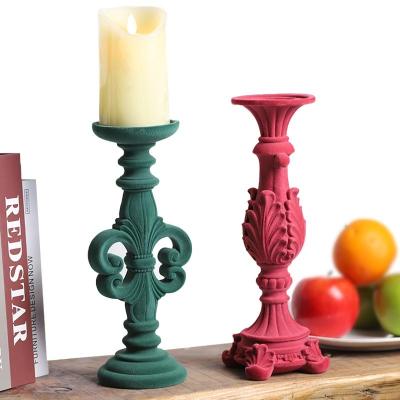 China European Modern Redeco Customized Assemble Colorful Nordic Style Candlestick Candle Holders For Candlestick for sale