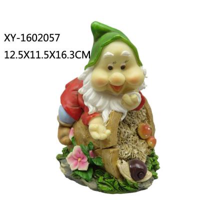 China Cheap Funny Personalized Europe Polyresin Garden Gnome Crafts For Gift for sale