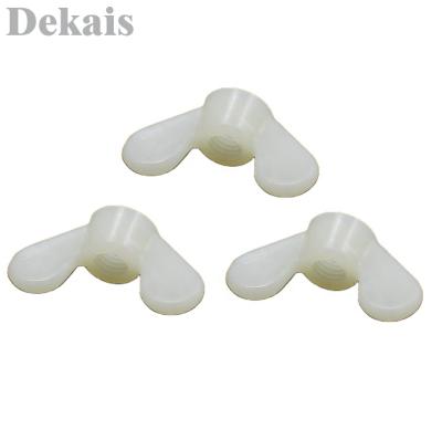 China Extracting Plastic Polyamide PA66 Nylon Wing Nut Butterfly Nut Plastic for sale