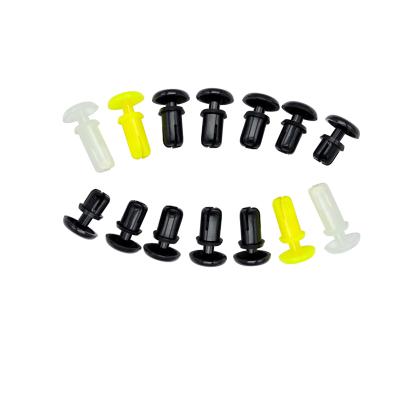 China Auto Electronics Push Rivet Plastic Nylon Car Fastener Automotive Clips for sale