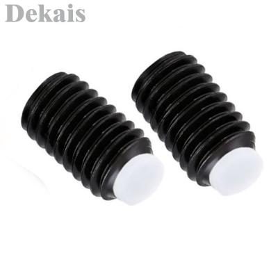 China Different Kinds Of Black pan and white plastic nylon adjustment screw for sale