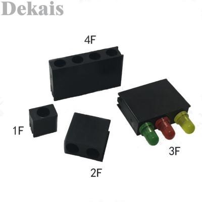 China PCB Board Black Color ABS Nylon Material PCB Standoff Standoff Spacer LED Plastic Holder for sale