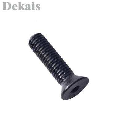 China M3 M4 M5 M6 Flat High Quality Black Nylon Flat Head Screw for sale