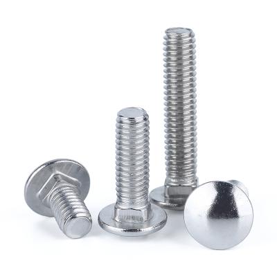 China Carriage bolt m4 stainless steel bolt sus 304 19 mm 12 x 8 hexagonal carriage bolts pernos inox 12 12 for sale