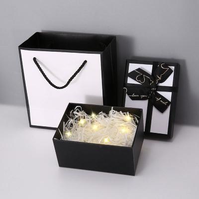 China Cheap factory price handmade printing elegant gift box packaging with custom logo for sale