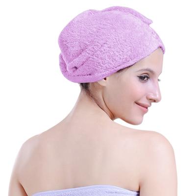 China Ultra Super Absorbent Quick Dry Stocked Hair Turban For Drying Hair for sale