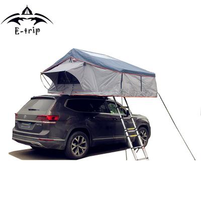 China Extended Type Cheapest Roof Top Tent Car Soft Shell Roof Top Tent With Annex For Outdoor Rising for sale