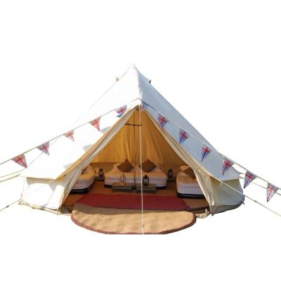 China Durable 7m Teepee Tent Kids Cotton Canvas Camping Bell Tent for sale