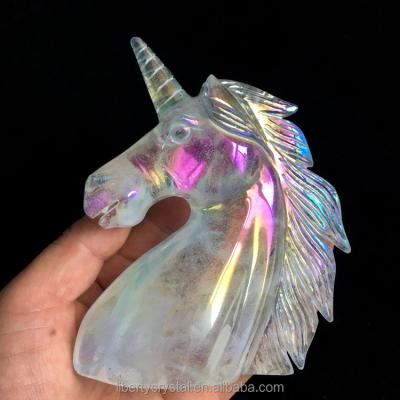 China China wholesale angel aura quartz crystal unicorn, aura unicorn for sale