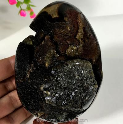 China Wholesale China Excellent Dragon Septarian Stone Egg Crystal Geode Natural Healing for sale