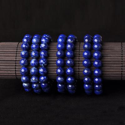 China 2018 Europe Fashion Bracelet Natural Stone Jewelry Lapisi Lazulite Unisex Bracelet for sale