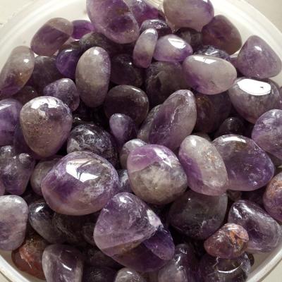 China Wholesale Natural Amethyst Crystal Tumbled Quartz Stones from Europe for Sale for sale