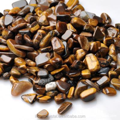 China China wholesale natural tiger eye gravel tumbled stone healing for sale