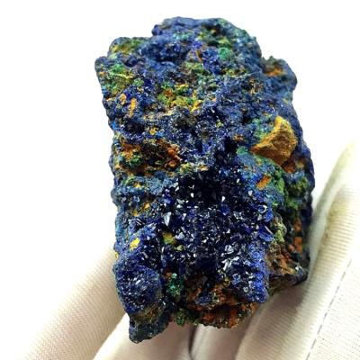 China Natural Raw Green Malachite Europe Azurite Mineral Specimen for sale