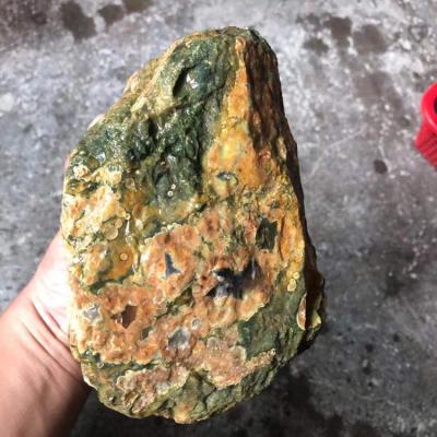 China China Wholesale Rainforest Jasper Healing Rough Crystal for sale