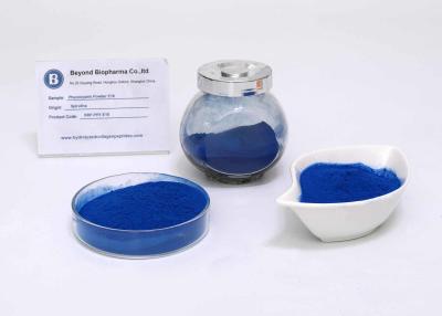 China Phycocyanin van het Spirulinauittreksel Poeder als Natuurlijk Blauw Pigment wordt gebruikt dat Te koop