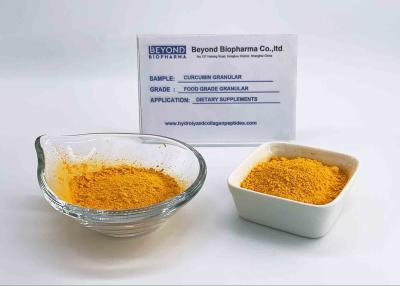 China Antitumor Zuiver Curcumin Poeder op Farmaceutisch Gebied 0.3-0.5g/Ml Te koop