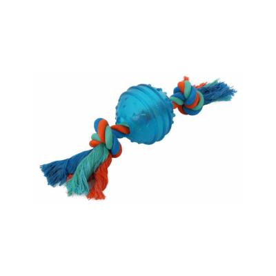 China Cheap High Quality Viable Dog Rope Toys With Durable Tpr 28CM Durable Dog Rope Dog Chew Toy Pet Toy for sale