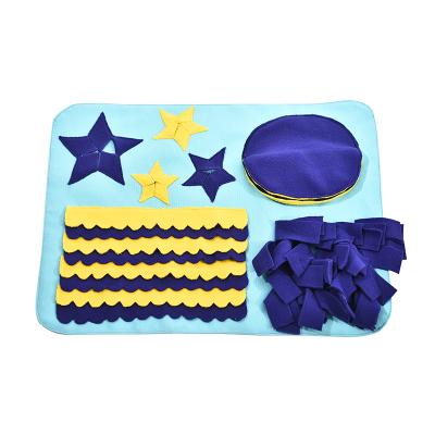 China Viable Trigger IQ Training Feeding Mat Dog Interactive Play Mat for sale