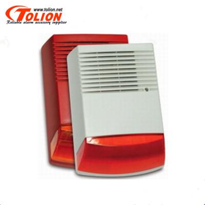 China SL-650 Loud Speaker Red Strobe Alarm Siren Outdoor Police Siren 193(W)*270(L)*100(H)mm for sale