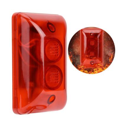 China ABS/AS/PC 15W Wired Alarm Siren 12V Siren Sound Speaker Horn Ambulance Security Flasher Low Frequency Alarm System for sale