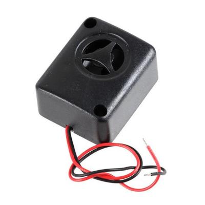 China ABS Plastic 2 Tone 105dB Output Mini Piezo Alarm Siren With 3 Inch Wire Loud Leads High Pitch for sale