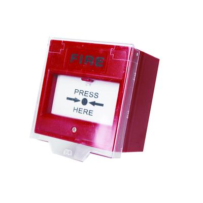 China Wholesale Waterproof Push Button Point Call Manual Glass Break Fire Alarm Cover Wholesale Just Alarm for sale