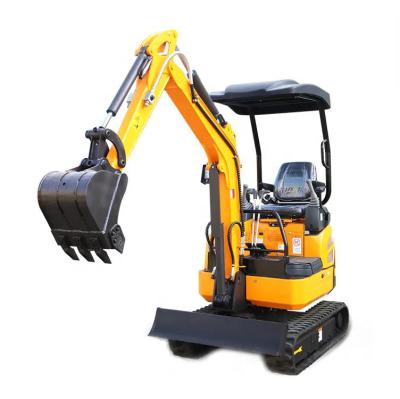 China Construction Material Shops 1000kg Hydraulic Mini Excavator 1 Ton Mini Loader Bagger CE/EPA Excavator Digger Mini Digger for sale