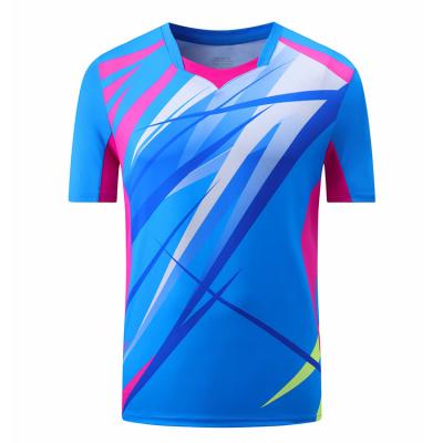 China Professional custom team use tank top manufacturer badminton tournament chinese badminton tank top XS-4XL for sale