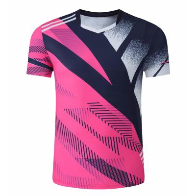 China Quick Dry Badminton Comfort Sleeve Sports Quick Dry/Breathable/Comfortable Leisure Badminton Shirts Short Tank Top Men's Quick Dry T-shirt for sale