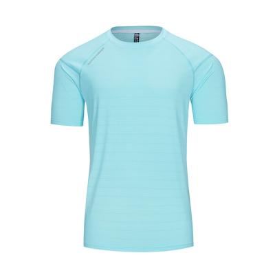 China Logo Seamless Gym Plain Sport QUICK DRY Customized Shirt For Men for sale