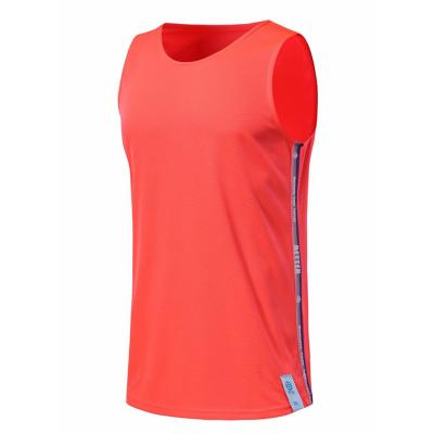 China QUICK DRY Breathable Tank Top Sport Man Gym Sleeveless Vest For Sports And Running for sale