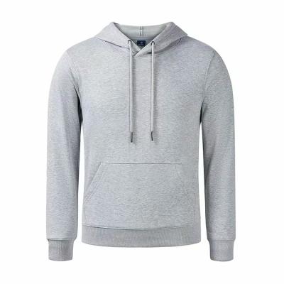 China New autumn and winter thick pullover sweatshirts windproof hooded custom printed logo men plus size fleece hoodies for sale