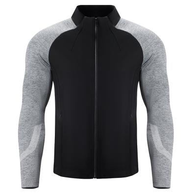 China Breathable Sportswear Zipper Sweatshirt Jacket Custom Coat Men's Running Gym Hoodies Training Clothing for sale