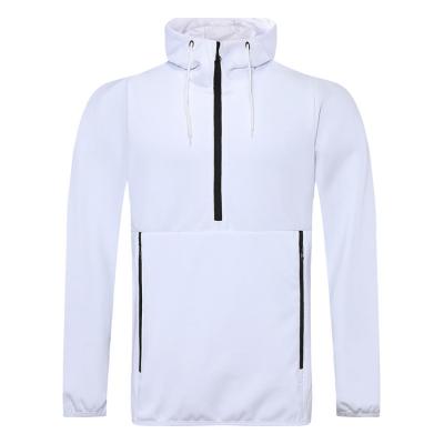 China Men's Breathable Gym Long Sleeve Zipper Sports Running Training Jackets Coats Hooded Pullover Sweatshirt for sale